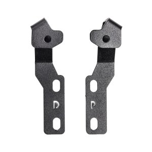 Toyota RAV4 Light Mounts - Go Rhino - XE Hood Hinge Cube - Textured Black - `19-`21